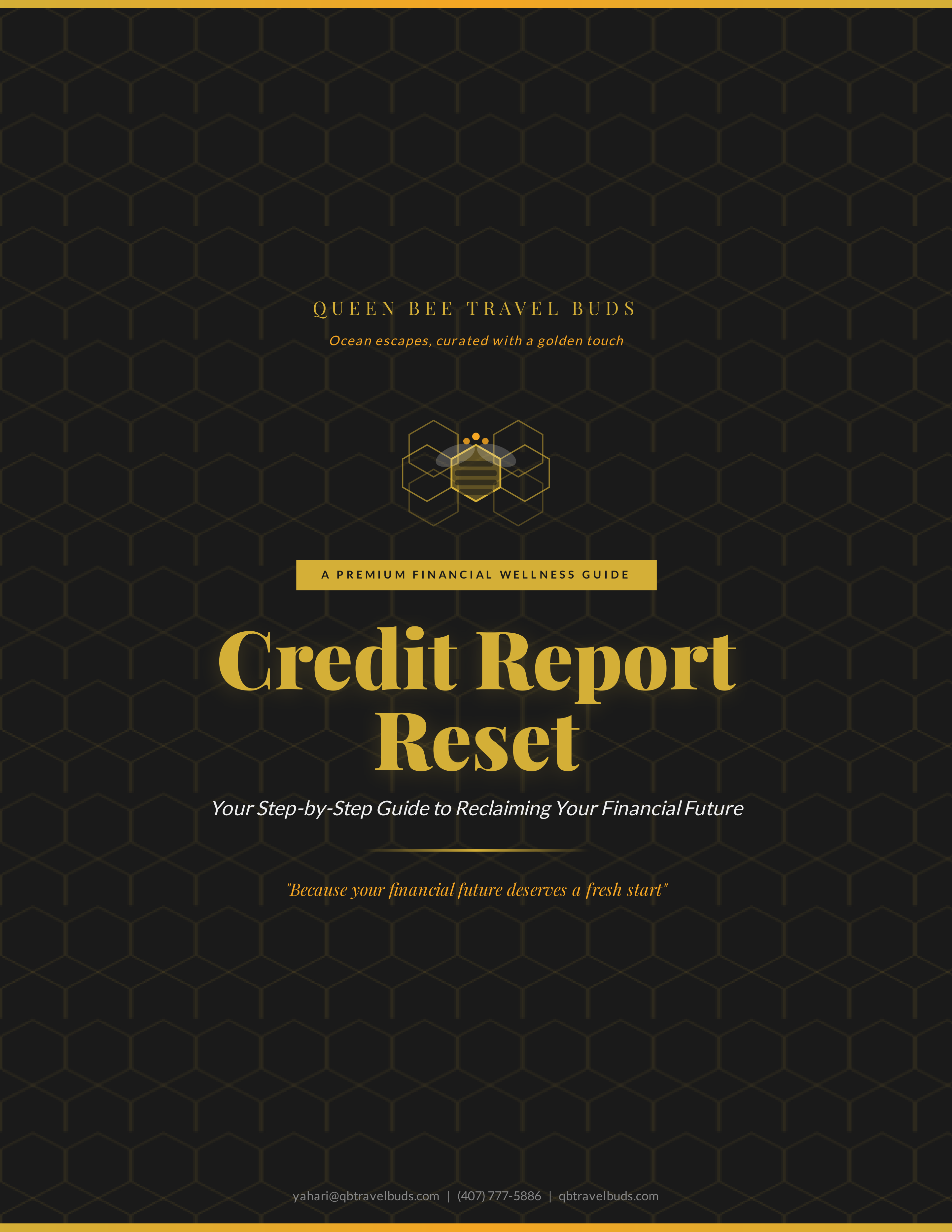 Credit Report Reset Workbook